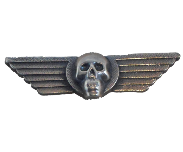 Winged Skull Pin